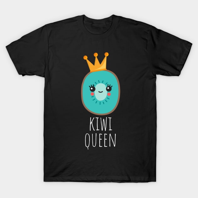 Kiwi Queen Cute T-Shirt by DesignArchitect